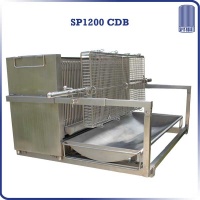 SP1200CDB: Barbecue Professionnel en Inox à cuisson verticale (1200 mm)